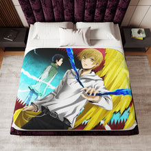 Load image into Gallery viewer, Mikado &amp; Masaomi Sherpa Blanket
