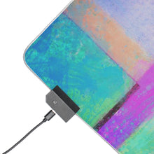 Load image into Gallery viewer, Anime Jojo's Bizarre Adventure RGB LED Mouse Pad (Desk Mat)
