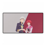Anime Snow White with the Red Hair Mouse Pad (Desk Mat)