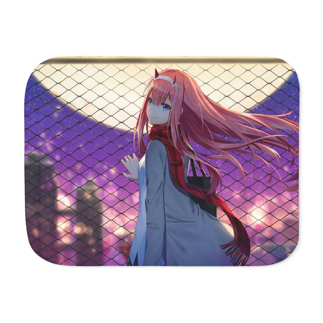 Darling In The FranXX Sherpa Blanket