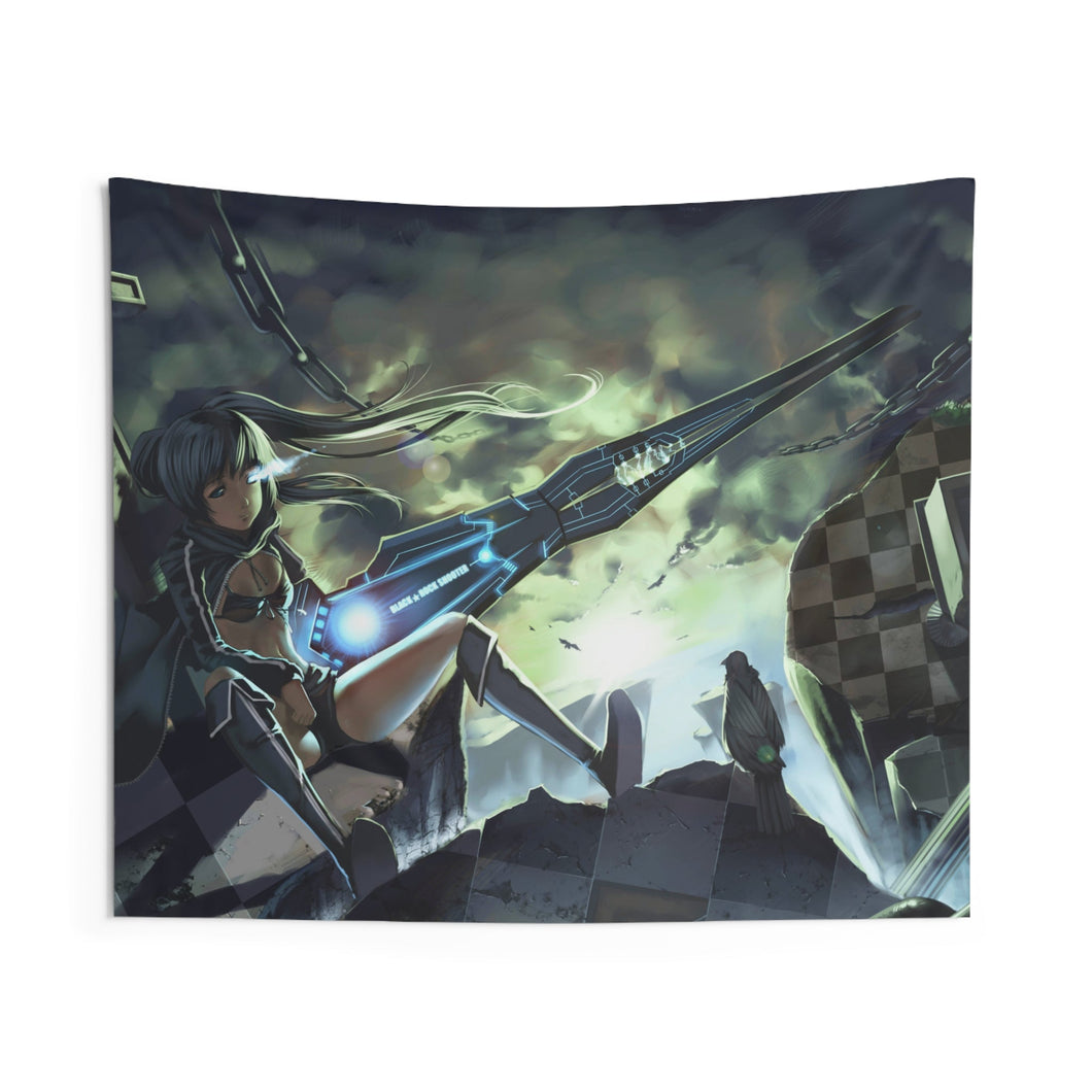 Black Rock Shooter Indoor Wall Tapestry