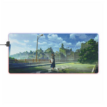 Load image into Gallery viewer, Taking time to live RGB LED Mouse Pad (Desk Mat)
