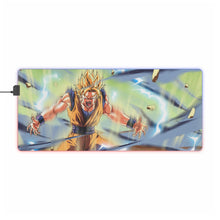 Load image into Gallery viewer, Anime Dragon Ball Z RGB LED Mouse Pad (Desk Mat)
