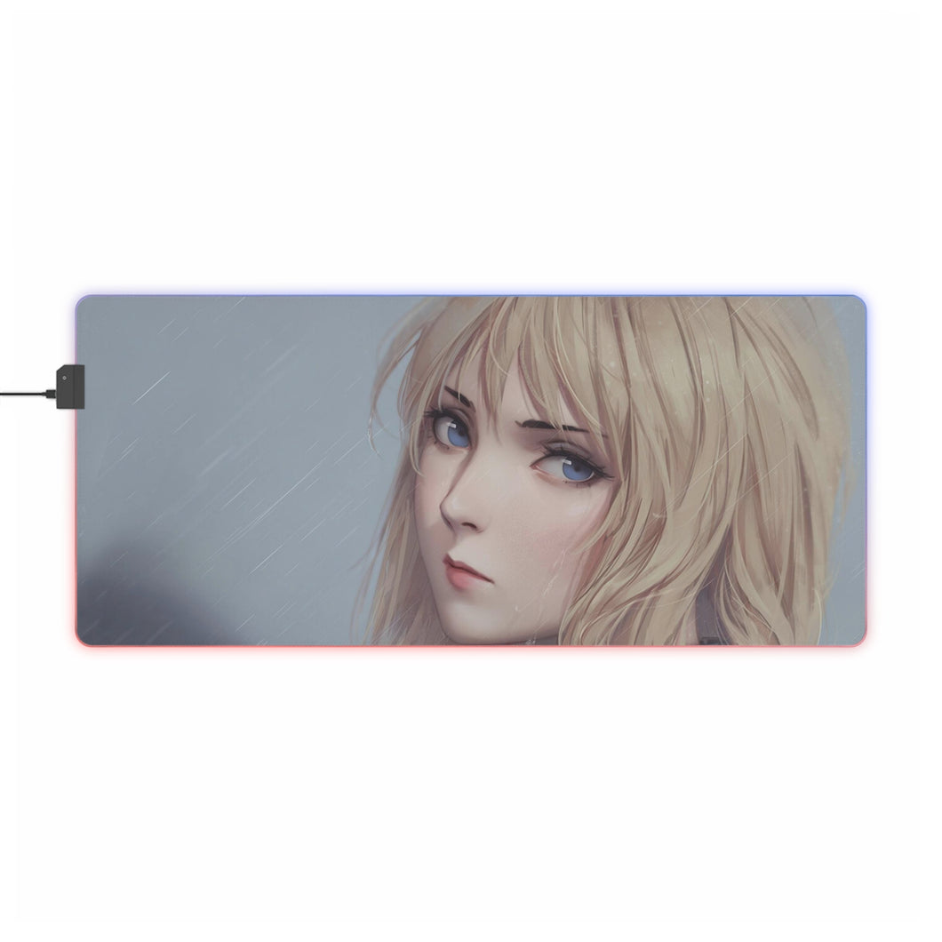 Cowboy Bebop Julia RGB LED Mouse Pad (Desk Mat)