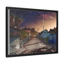 Load image into Gallery viewer, Crazy Noisy Bizarre Town Canvas Framed Art Print
