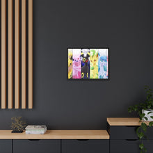 Load image into Gallery viewer, Eeveelution Canvas Framed Art Print
