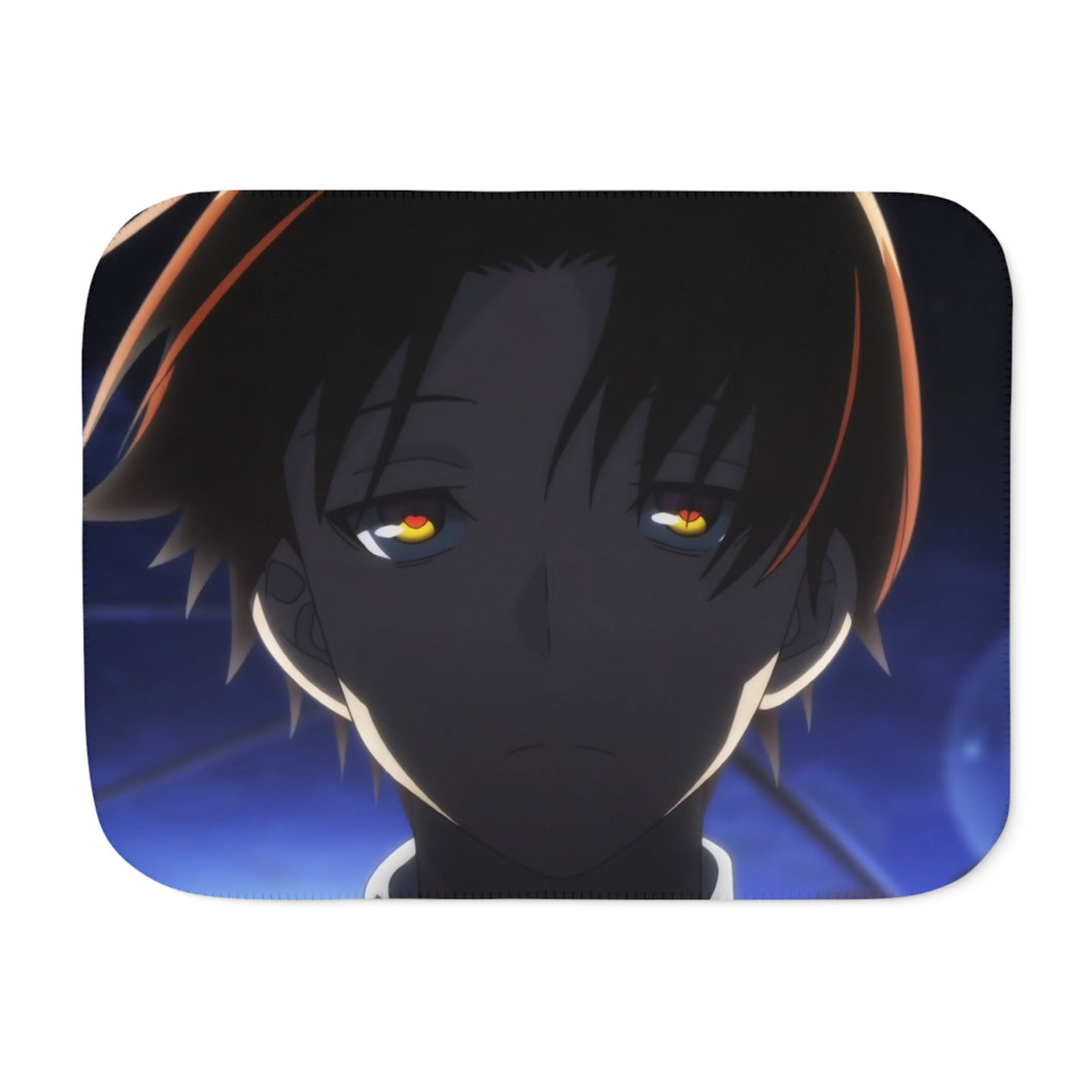 Ayanokouji Kiyotaka Sherpa Blanket