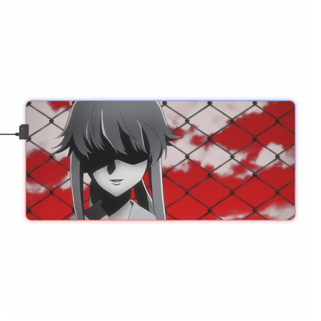Mirai Nikki Yuno Gasai RGB LED Mouse Pad (Desk Mat)