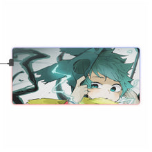 Load image into Gallery viewer, My Hero Academia Izuku Midoriya RGB LED Mouse Pad (Desk Mat)

