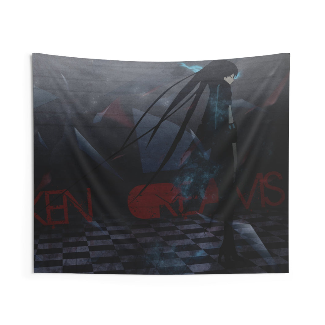 Black Rock Shooter Indoor Wall Tapestry