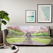Load image into Gallery viewer, Anohana Meiko Honma Sherpa Blanket
