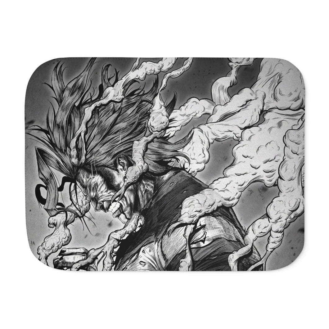 All Might Plus Ultra Sherpa Blanket