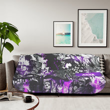 Load image into Gallery viewer, Black Clover Asta Sherpa Blanket
