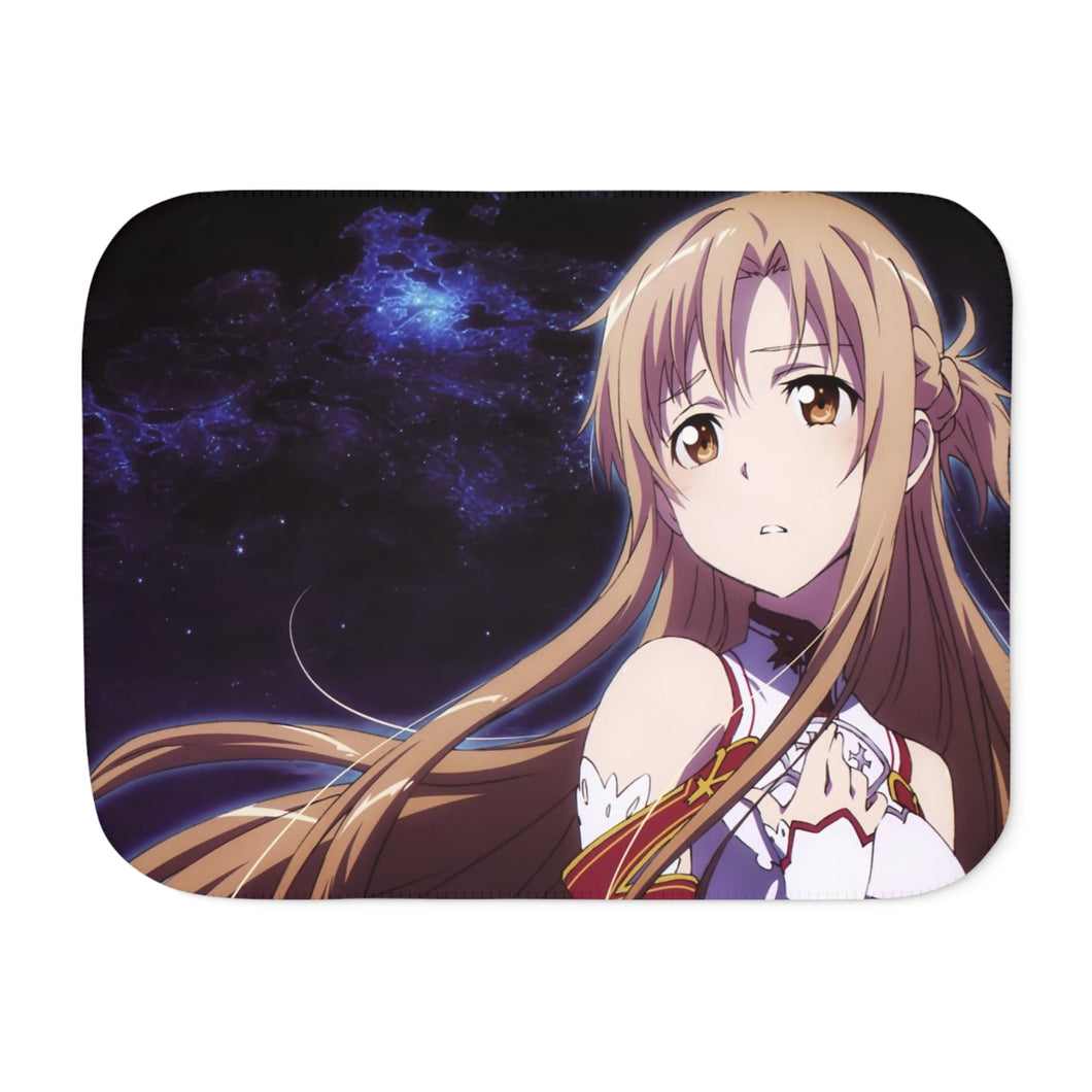 Kirito and Asuna Sherpa Blanket