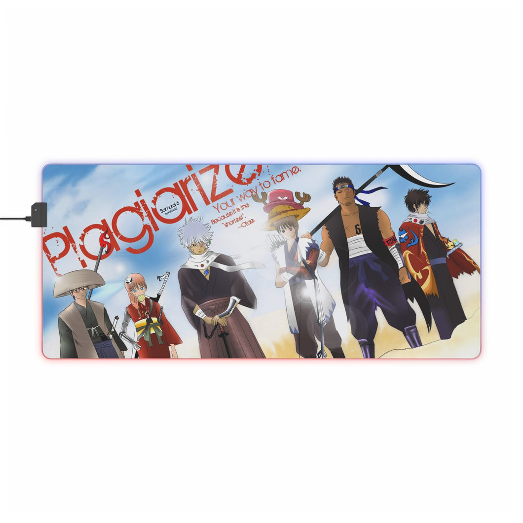 Gintama RGB LED Mouse Pad (Desk Mat)