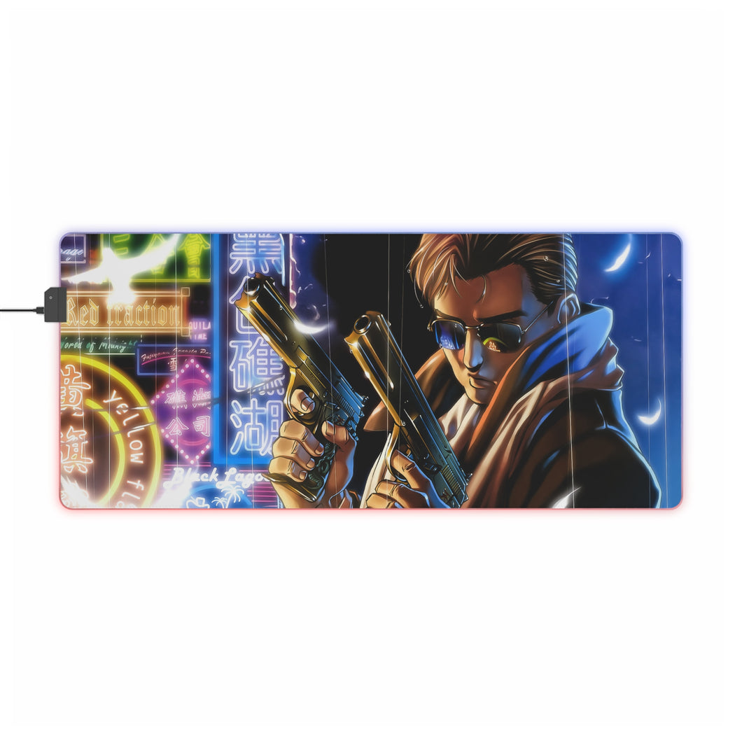 Black Lagoon RGB LED Mouse Pad (Desk Mat)