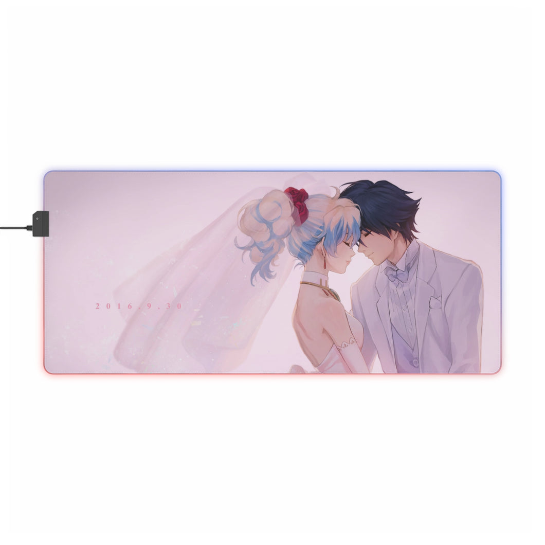 Gurren Lagann Simon, Nia Teppelin RGB LED Mouse Pad (Desk Mat)