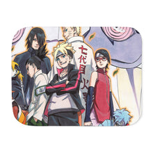 Load image into Gallery viewer, Anime Boruto Sherpa Blanket
