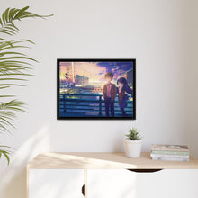 Load image into Gallery viewer, Friendly walk Canvas Framed Art Print
