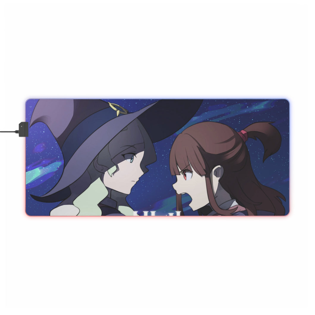 Little Witch Academia Atsuko Kagari, Diana Cavendish, Computer Keyboard Pad RGB LED Mouse Pad (Desk Mat)