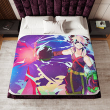 Load image into Gallery viewer, My Hero Academia Katsuki Bakugou Sherpa Blanket
