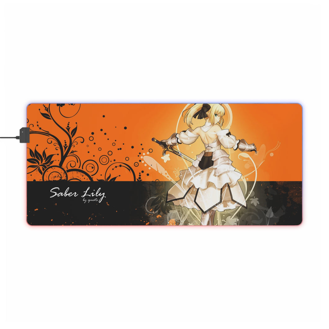 Fate/Stay Night RGB LED Mouse Pad (Desk Mat)