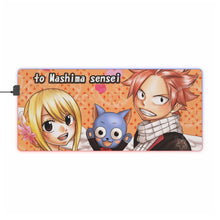Load image into Gallery viewer, Anime Fairy Tail RGB LED Mouse Pad (Desk Mat)
