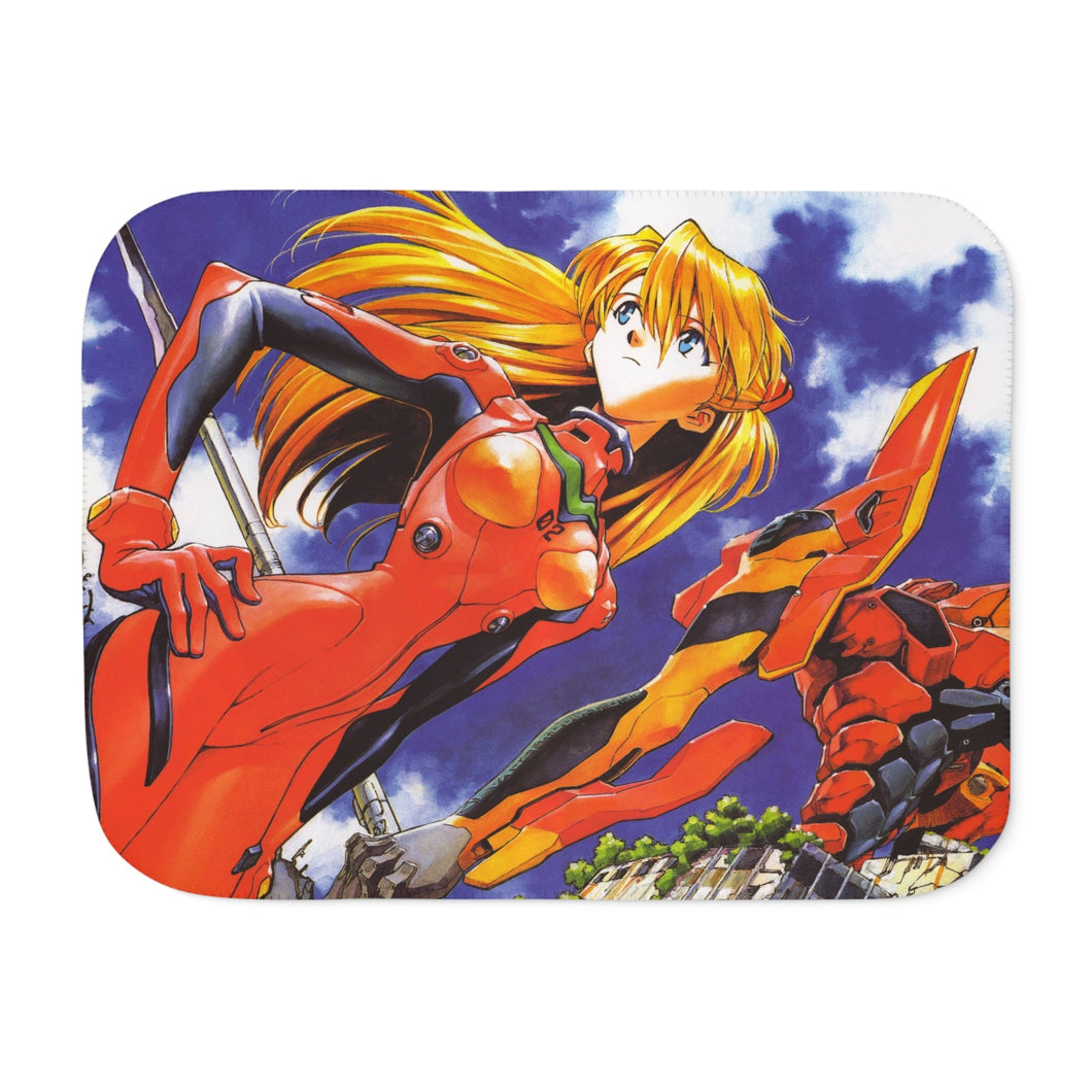Anime Neon Genesis Evangelion Sherpa Blanket