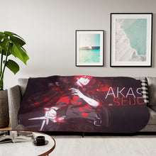Load image into Gallery viewer, Akashi Seijuro Sherpa Blanket
