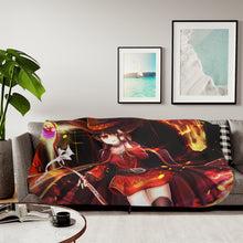 Load image into Gallery viewer, KonoSuba - God’s blessing on this wonderful world!! Sherpa Blanket
