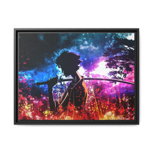 Load image into Gallery viewer, Samurai Champloo mugen colors rain Canvas Framed Art Print
