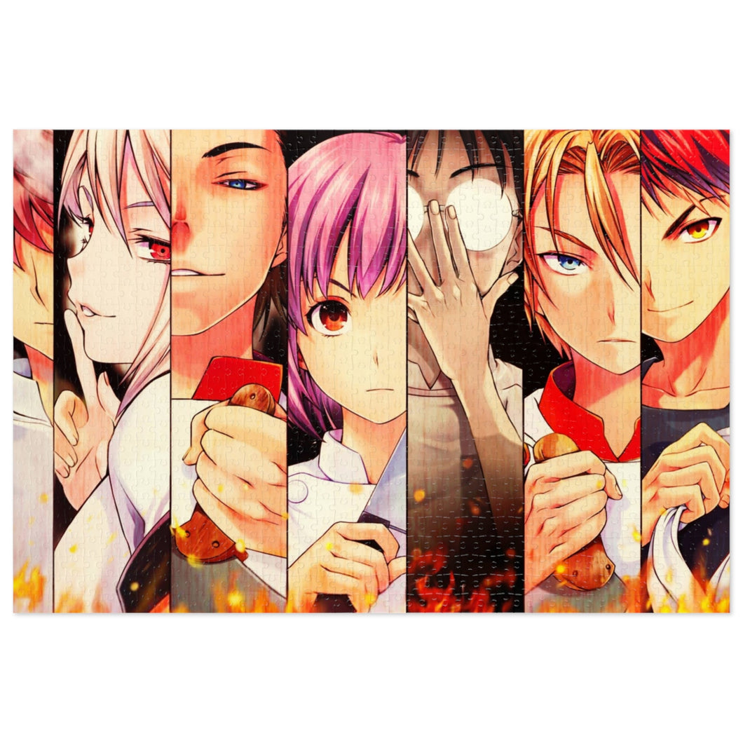 Anime Food Wars: Shokugeki no Soma Jigsaw Puzzle