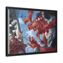 Load image into Gallery viewer, Chainsaw Man Canvas Framed Art Print
