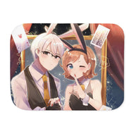 Itsuki Sumeragi and Kaede Manyuda Sherpa Blanket