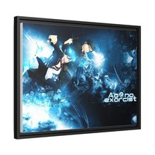 Load image into Gallery viewer, Ao No Exorcist (Blue Exorcist) Canvas Framed Art Print

