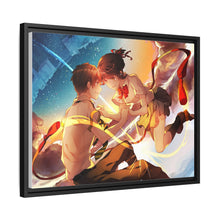 Load image into Gallery viewer, Taki and Mitsuha (Your Name) Canvas Framed Art Print
