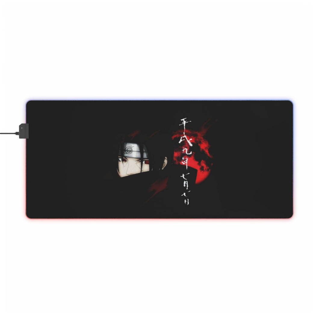 Itachi uchiha RGB LED Mouse Pad (Desk Mat)