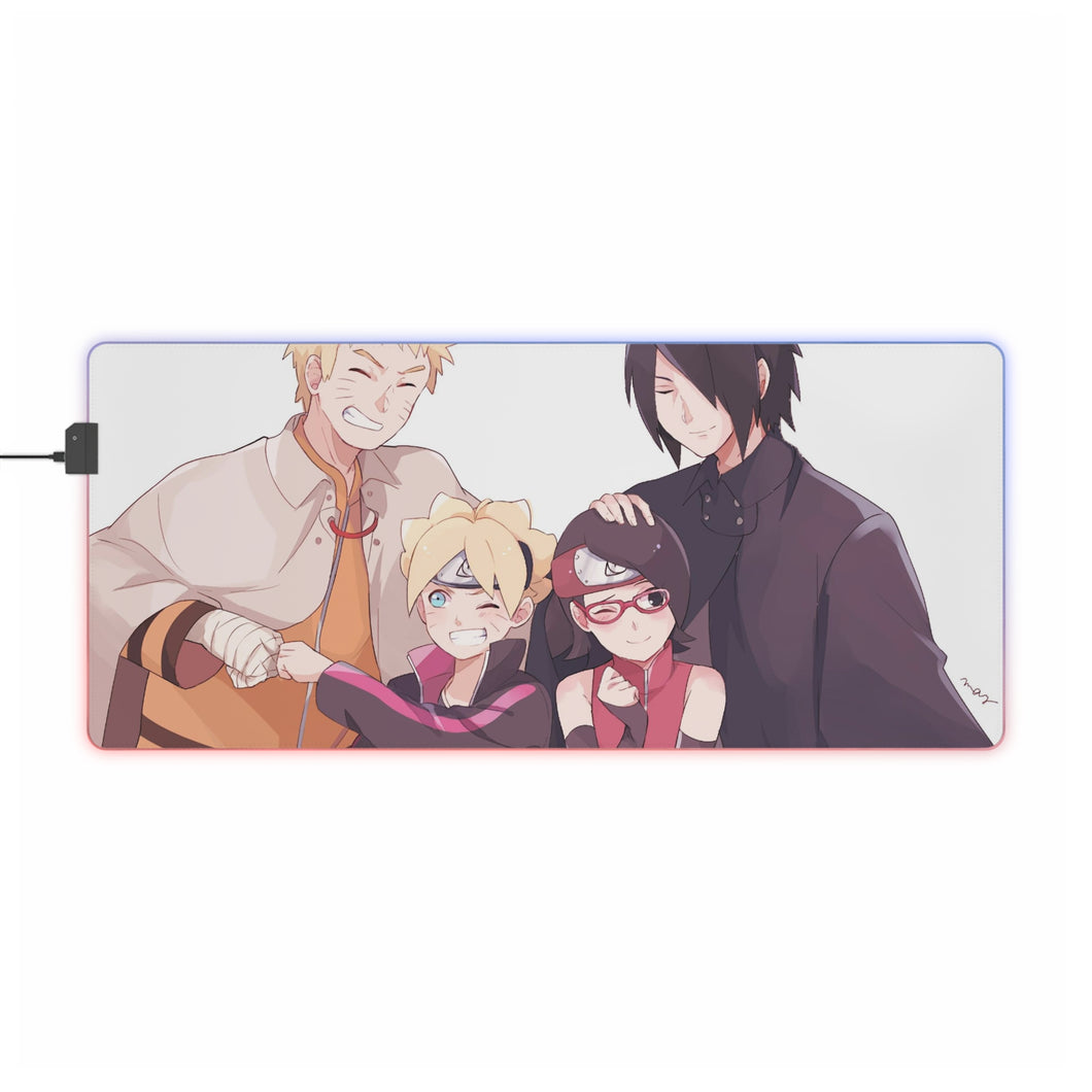 Boruto RGB LED Mouse Pad (Desk Mat)