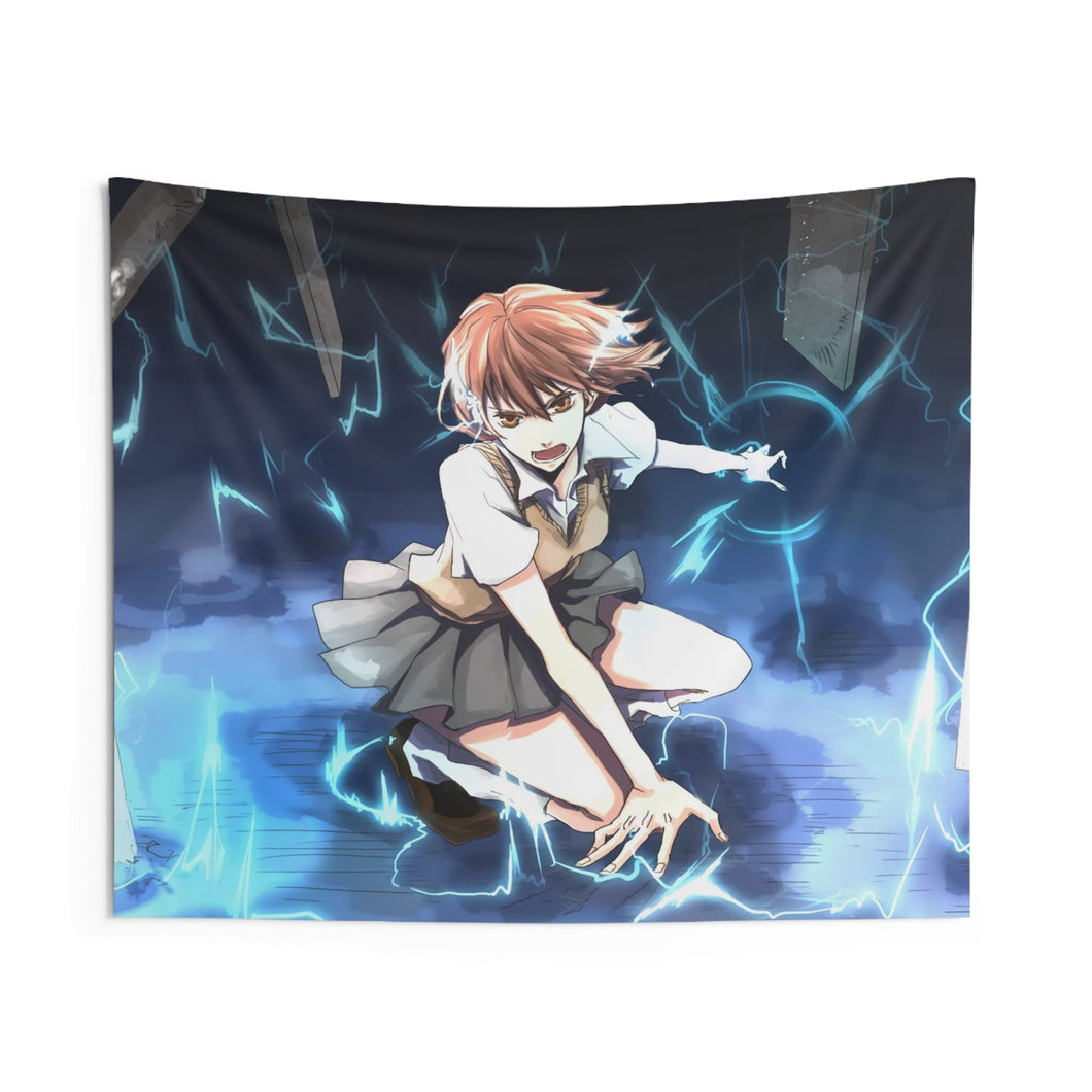 A Certain Scientific Railgun Mikoto Misaka Indoor Wall Tapestry