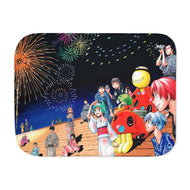 Assassination Classroom Koro-sensei, Karma Akabane, Nagisa Shiota, Kaede Kayano, Rio Nakamura Sherpa Blanket