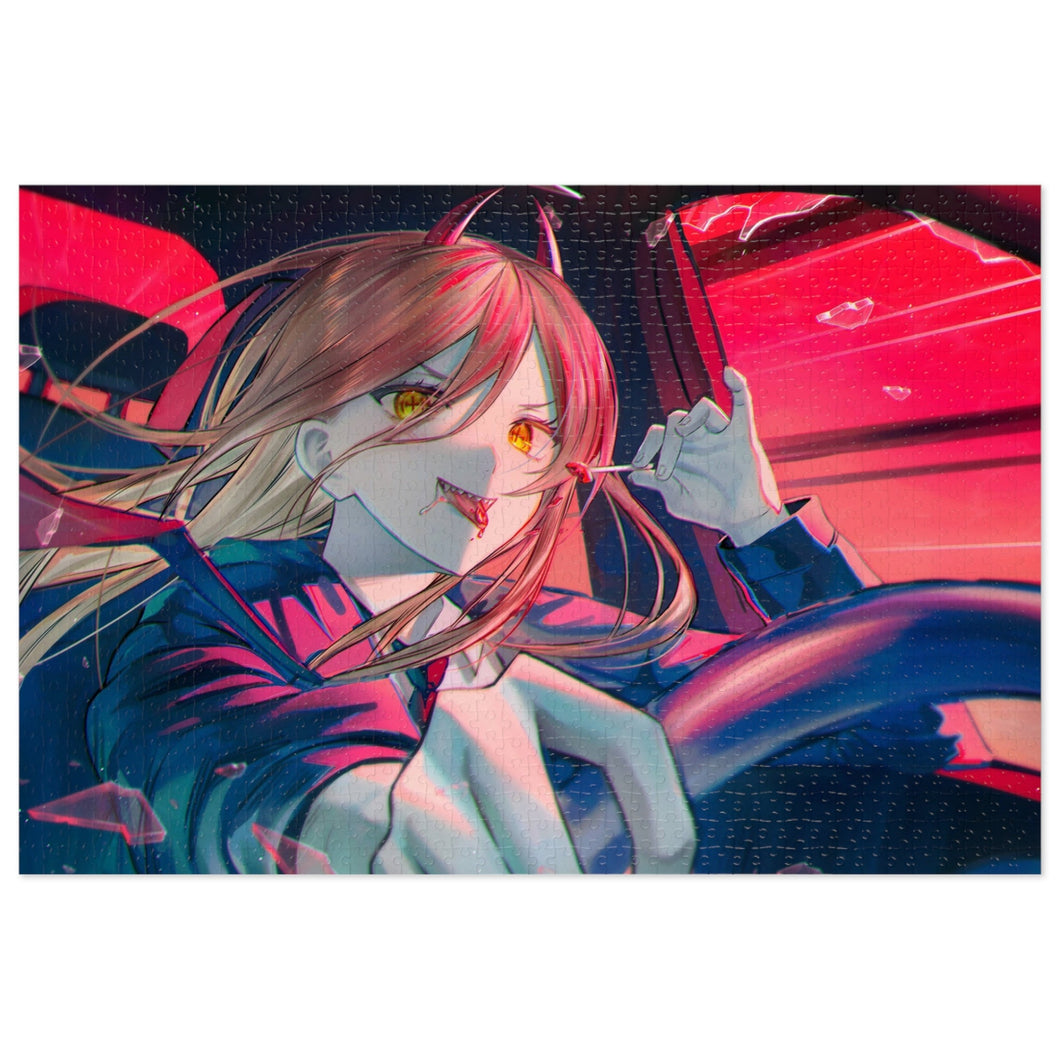 Anime Chainsaw Man Jigsaw Puzzle