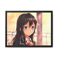 Anime My Teen Romantic Comedy SNAFU Canvas Framed Art Print