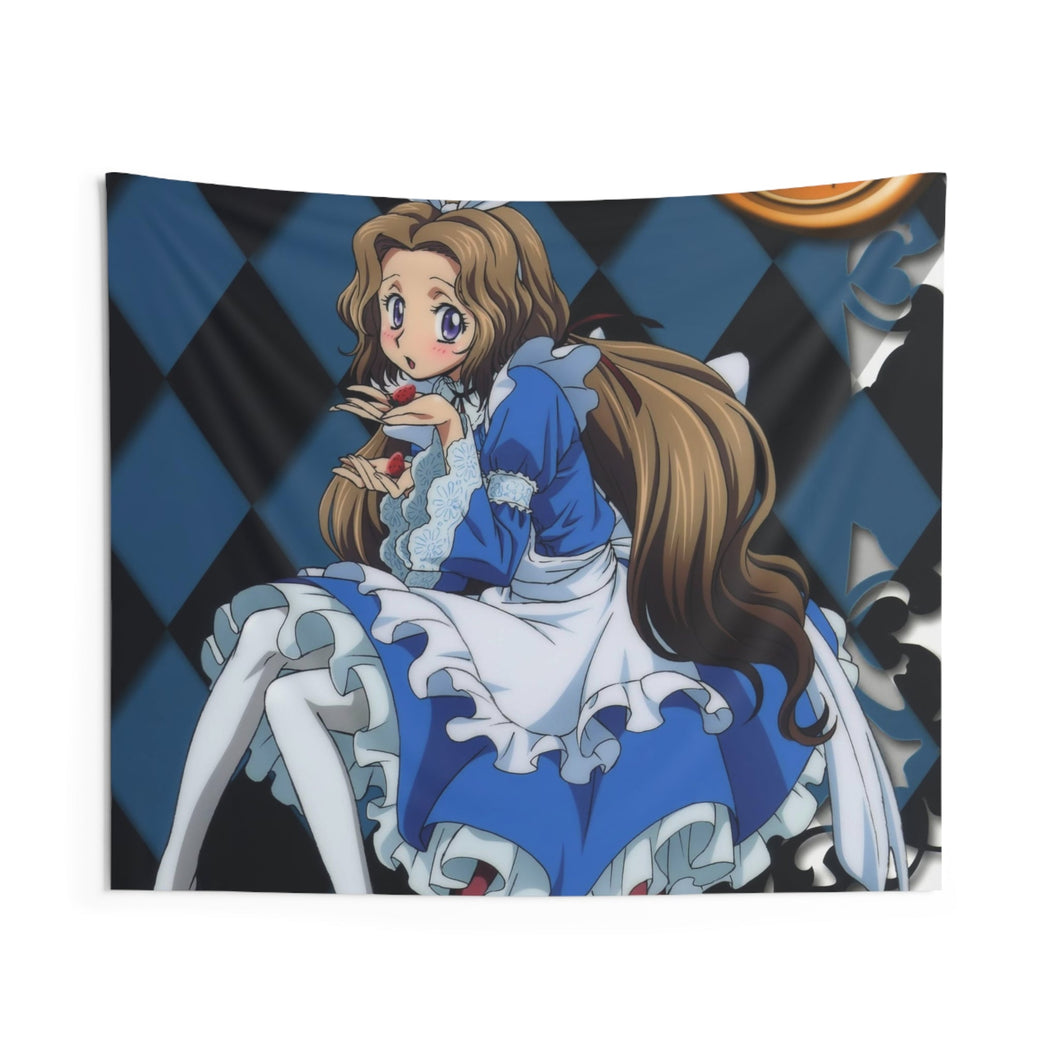 Code Geass Nunnally Lamperouge Indoor Wall Tapestry