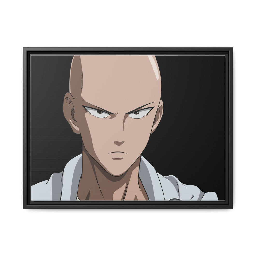 Saitama Canvas Framed Art Print