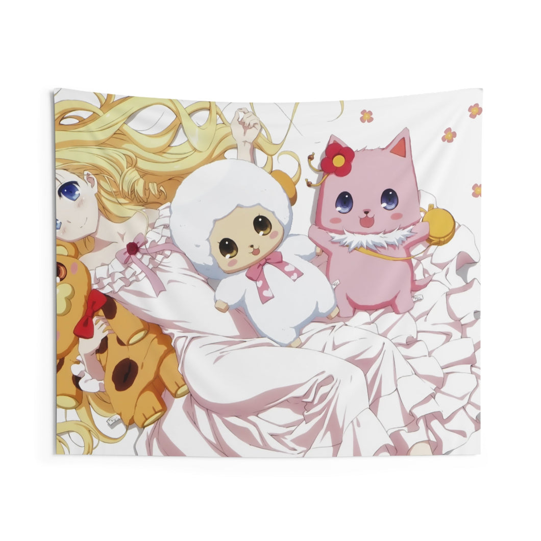 Amagi Brilliant Park Latifa Fleuranza, Tiramie, Moffle Indoor Wall Tapestry