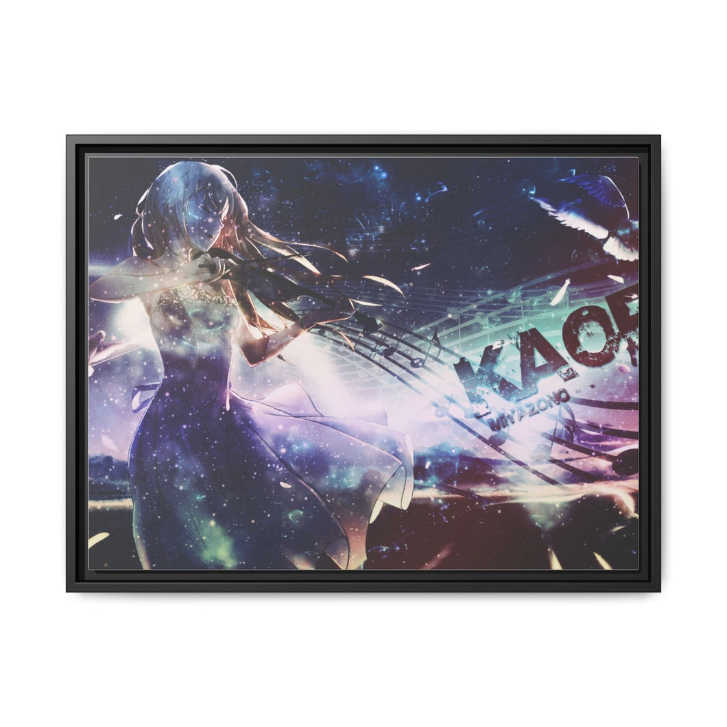 Anime Your Lie in April Canvas Framed Art Print