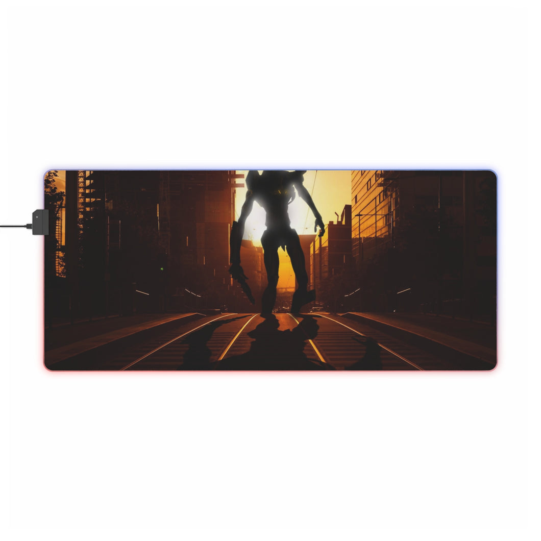 Neon Genesis Evangelion RGB LED Mouse Pad (Desk Mat)