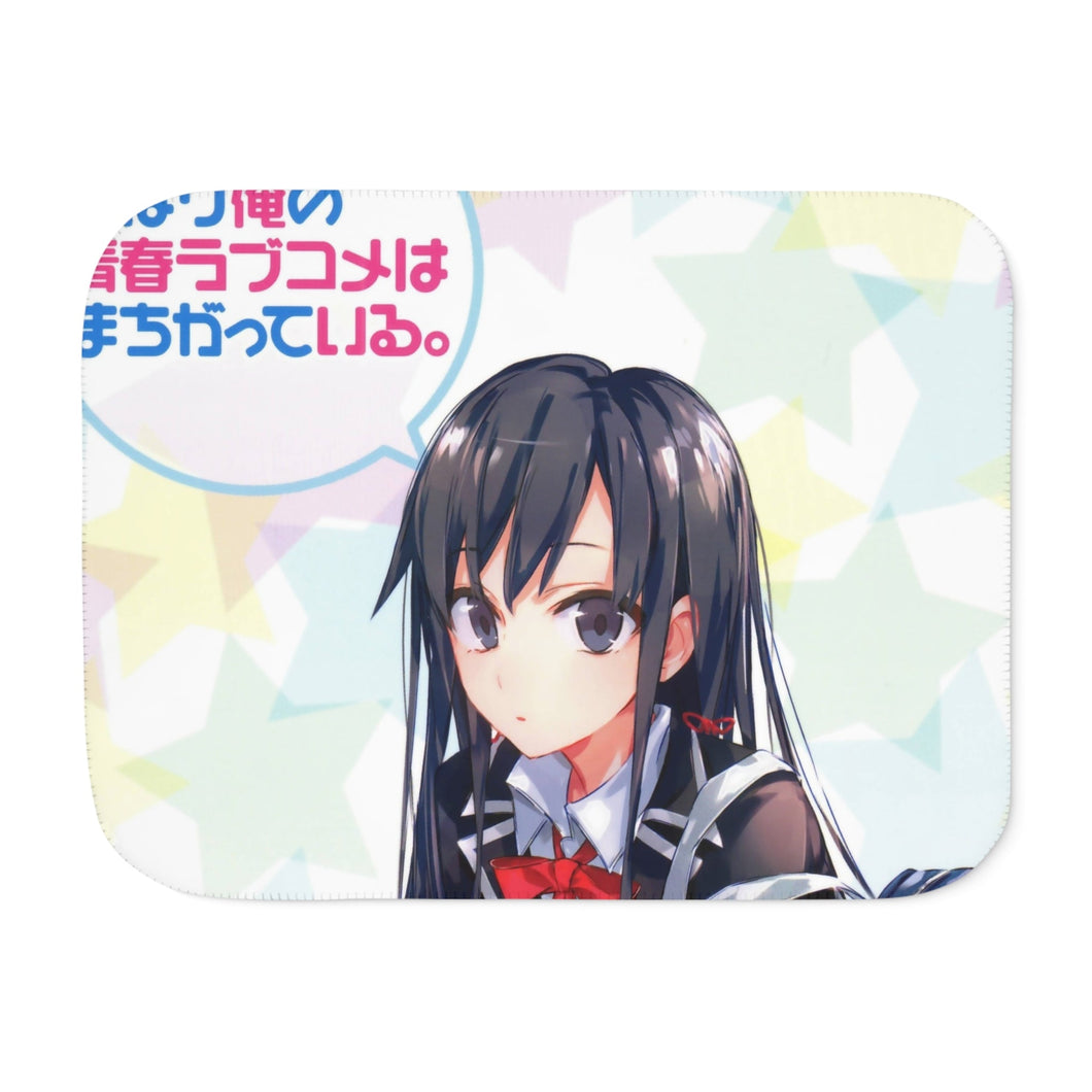 My Teen Romantic Comedy SNAFU Yukino Yukinoshita Sherpa Blanket