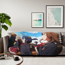 Load image into Gallery viewer, Anime Love, Chunibyo &amp; Other Delusions Sherpa Blanket
