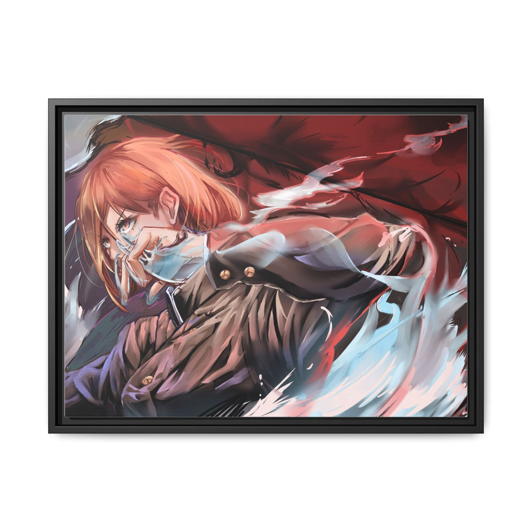 Nobara Kugisaki Canvas Framed Art Print